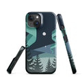 northern-lights phone case