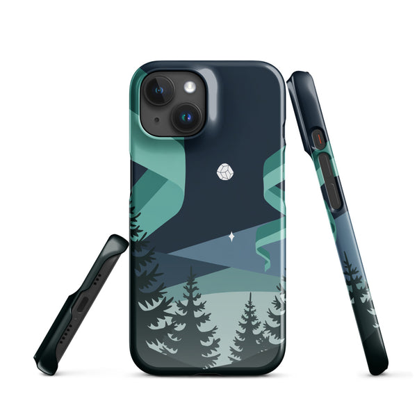 Northern Lights Phone Case | Aurora Borealis Art