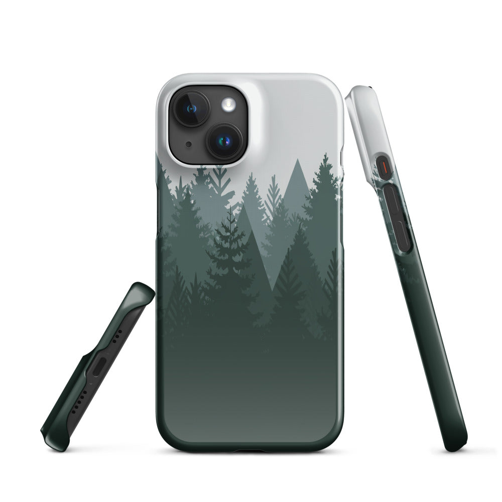 pine-forest phone case