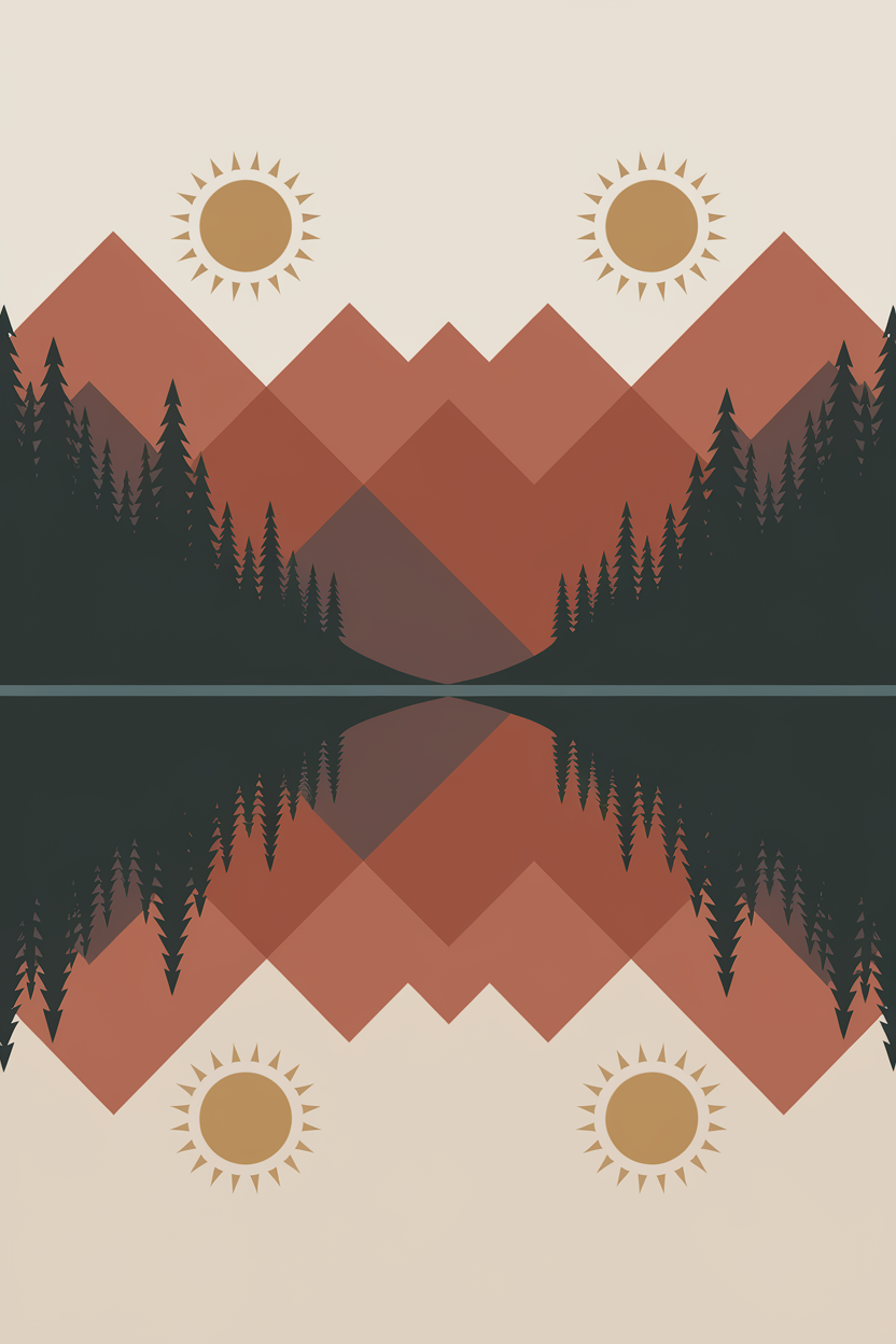 alpine-lake phone case