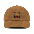 Desert Sunset Hat — camel mockup