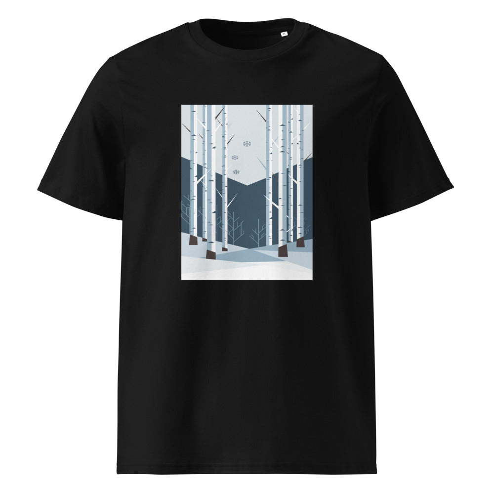 Birch Grove | Mountain Tee | Organic Cotton — Black organic cotton