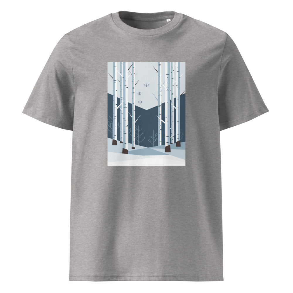 Birch Grove | Mountain Tee | Organic Cotton — Heather Grey organic cotton
