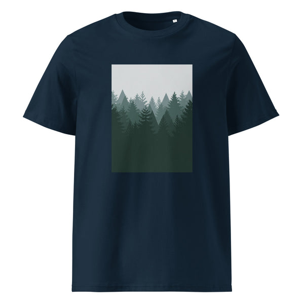 Pine Forest | Scandinavian Forest Art Tee | Organic Cotton