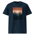 Pine Ridge | Mountain Tee | Organic Cotton — organic cotton French Navy front mockup