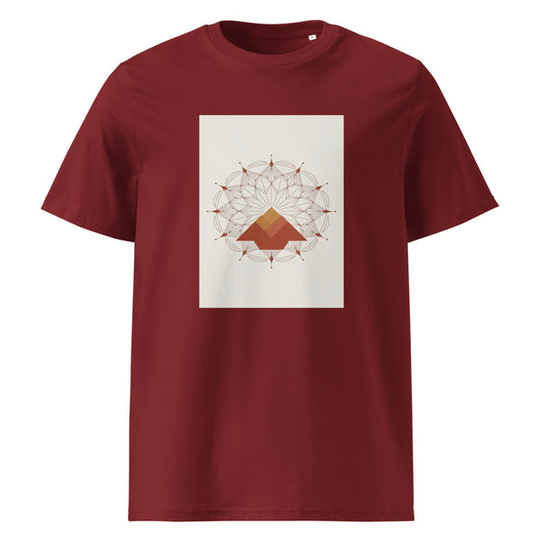 Sacred Geometry | Boho Mandala Art Tee | Organic Cotton