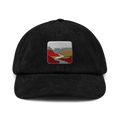 Canyon River Hat | Embroidered Corduroy | Outdoor Minimal - Black